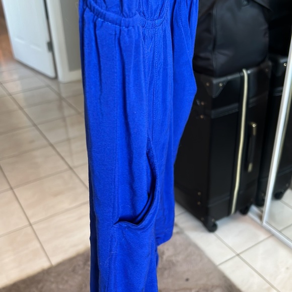 H&M COBALT BLUE ROMPER - Picture 4 of 6